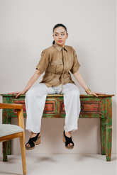 DESERT DRIFT Linen Shirt